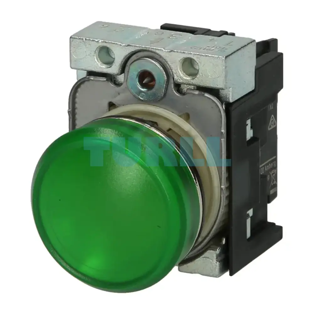 Siemens 3SU1152-6AA40-1AA0 Indicator Light, 22mm, Round Green LED, Metal, 24V AC/DC Original Brand New 1 Siemens 3SU1152-6AA40-1AA0 Indicator Light, 22mm, Round Green LED, Metal, 24V AC/DC