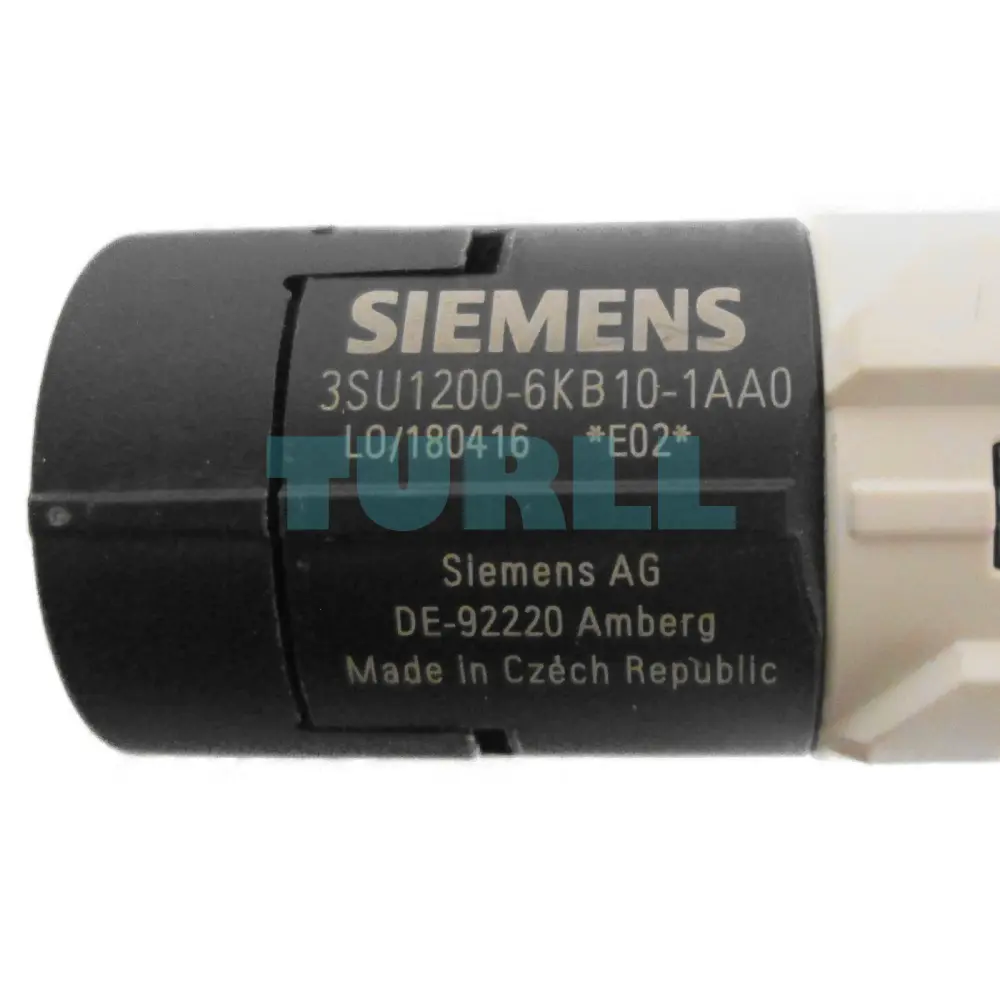 Siemens 3SU1200-6KB10-1AA0 Acoustic Signal Device, 22 mm, 24 V AC/DC, 80 dB, Black Original Brand New 2 Siemens 3SU1200-6KB10-1AA0 Acoustic Signal Device, 22 mm, 24 V AC/DC, 80 dB, Black