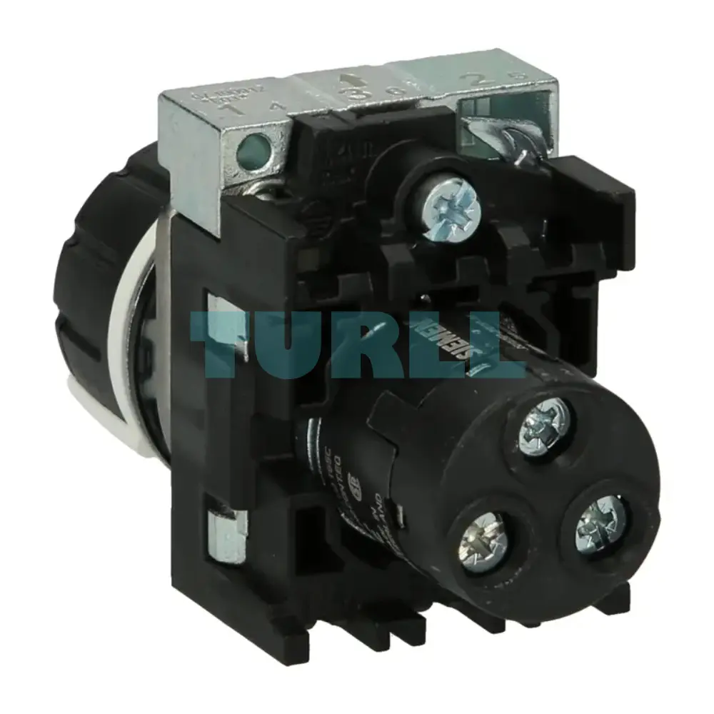 Siemens 3SU1250-2PU10-1AA0 Potentiometer, 22mm, Compact Metal Black 100k Ohm, Holder Original Brand New 2 Siemens 3SU1250-2PU10-1AA0 Potentiometer, 22mm, Compact Metal Black 100k Ohm, Holder