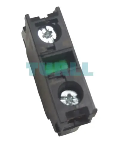 Siemens 3SU1400-1AA10-1BA0 Contact Module, 1 NO Contact, Screw Terminal, Front Plate Mounting