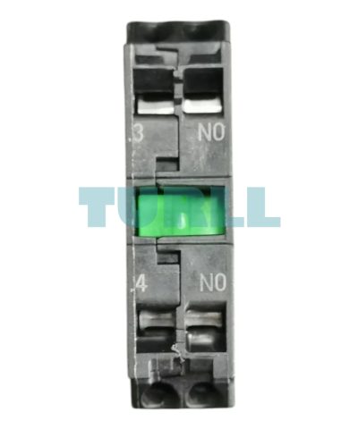 Siemens 3SU1400-1AA10-3BA0 Contact Module, 1 NO, Spring-Type Terminal, Front Plate Mount