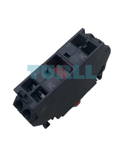 Siemens 3SU1400-1AA10-3CA0 Contact Module, 1 NC, Spring-Type Terminal, Front Plate Mounting