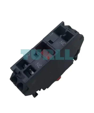 Siemens 3SU1400-1AA10-3CA0 Contact Module, 1 NC, Spring-Type Terminal, Front Plate Mounting