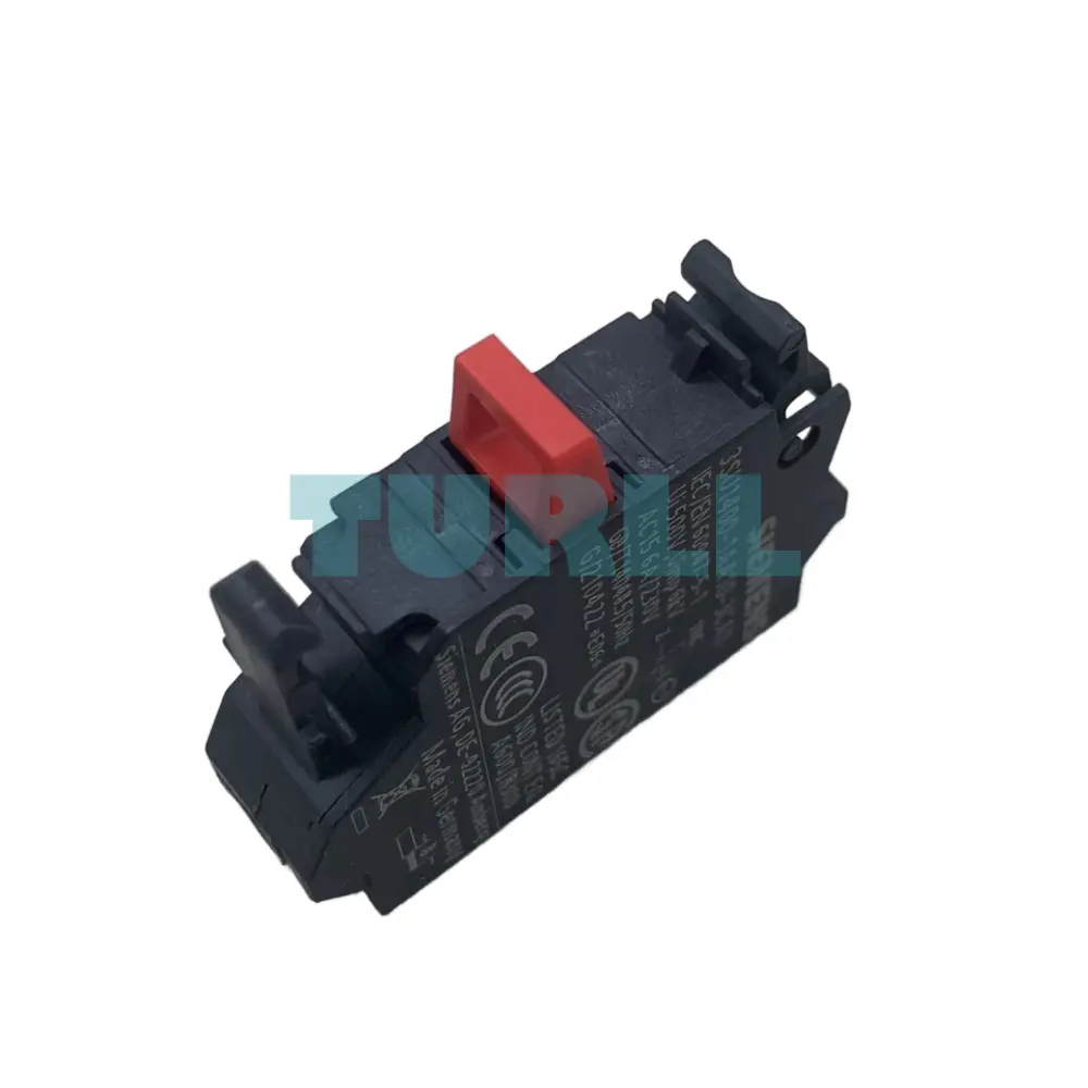 Siemens 3SU1400-1AA10-3EA0 Contact Module, 2 NC, Spring-Type Terminal, Front Plate Mounting Original Brand New 5 Siemens 3SU1400-1AA10-3EA0 Contact Module, 2 NC, Spring-Type Terminal, Front Plate Mounting