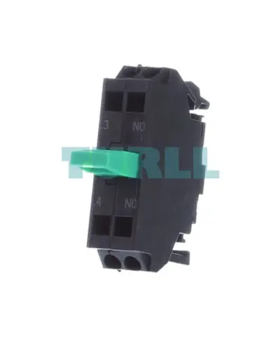 Siemens 3SU1400-2AA10-3BA0 Contact Module, 1 NO, Spring-Type Terminal, Floor Mount