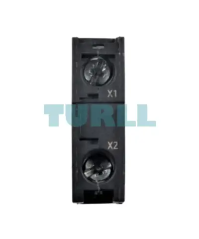 Siemens 3SU1401-1BF30-1AA0 LED Module, Yellow 230V AC, Screw Terminal, Front Plate Mounting