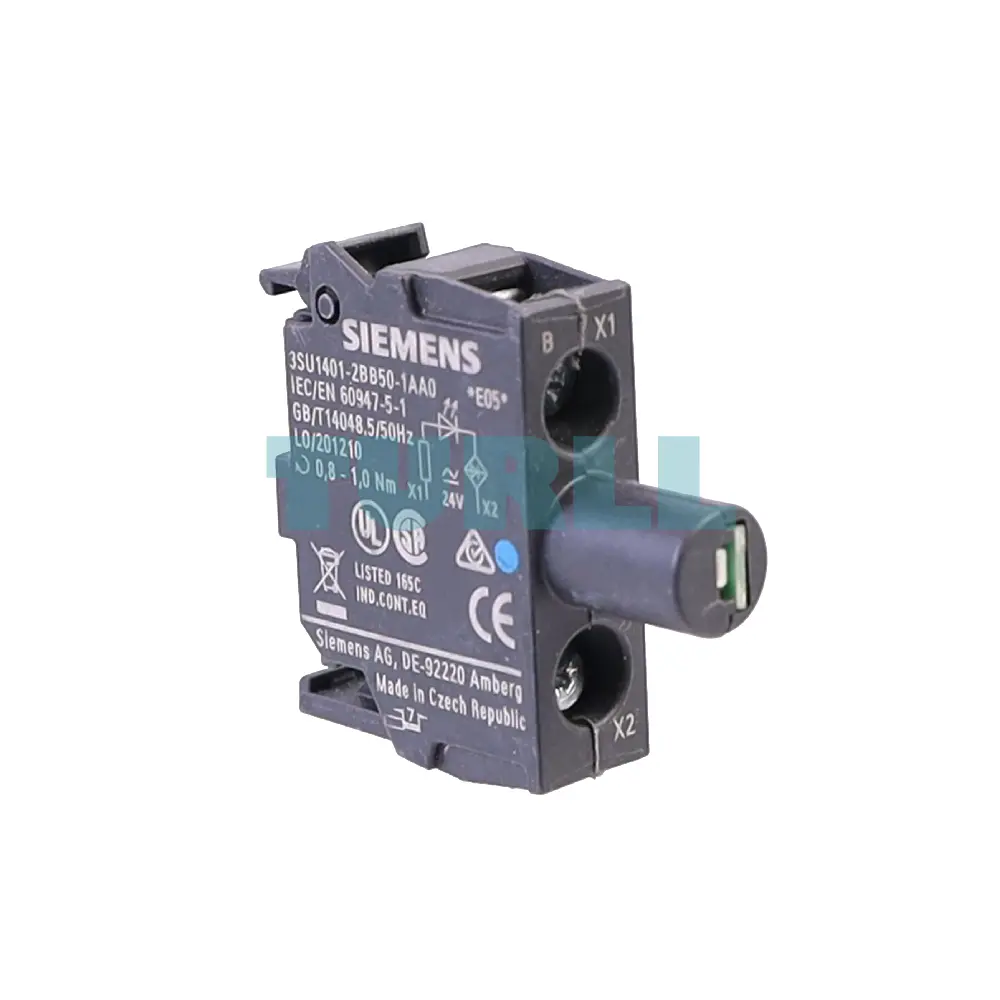 Siemens 3SU1401-2BB50-1AA0 LED Module, Blue, 24V AC/DC, Screw Terminal, Floor Mount Original Brand New 3 Siemens 3SU1401-2BB50-1AA0 LED Module, Blue, 24V AC/DC, Screw Terminal, Floor Mount