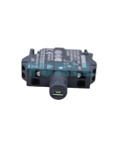 Siemens 3SU1401-2BB60-3AA0 LED Module 24V AC/DC, White, Spring-Loaded Terminal