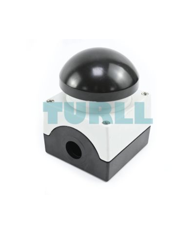 Siemens 3SU1801-2GA00-2AA1 Round Plastic Enclosure with Palm Pushbutton,22mm, Floor Mount