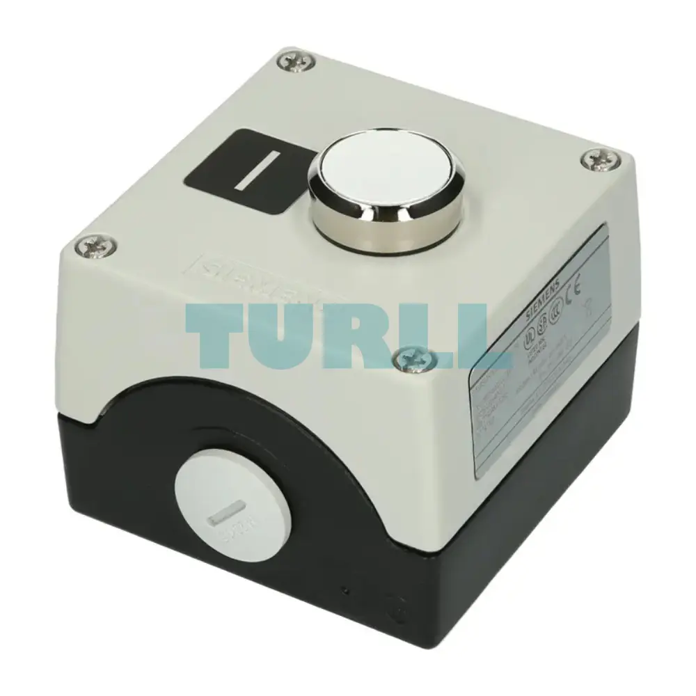Siemens 3SU1851-0AD00-2AB1 Metal Enclosure for Command Devices, 22 mm, Round, Floor Mounting Original Brand New 3 Siemens 3SU1851-0AD00-2AB1 Metal Enclosure for Command Devices, 22 mm, Round, Floor Mounting