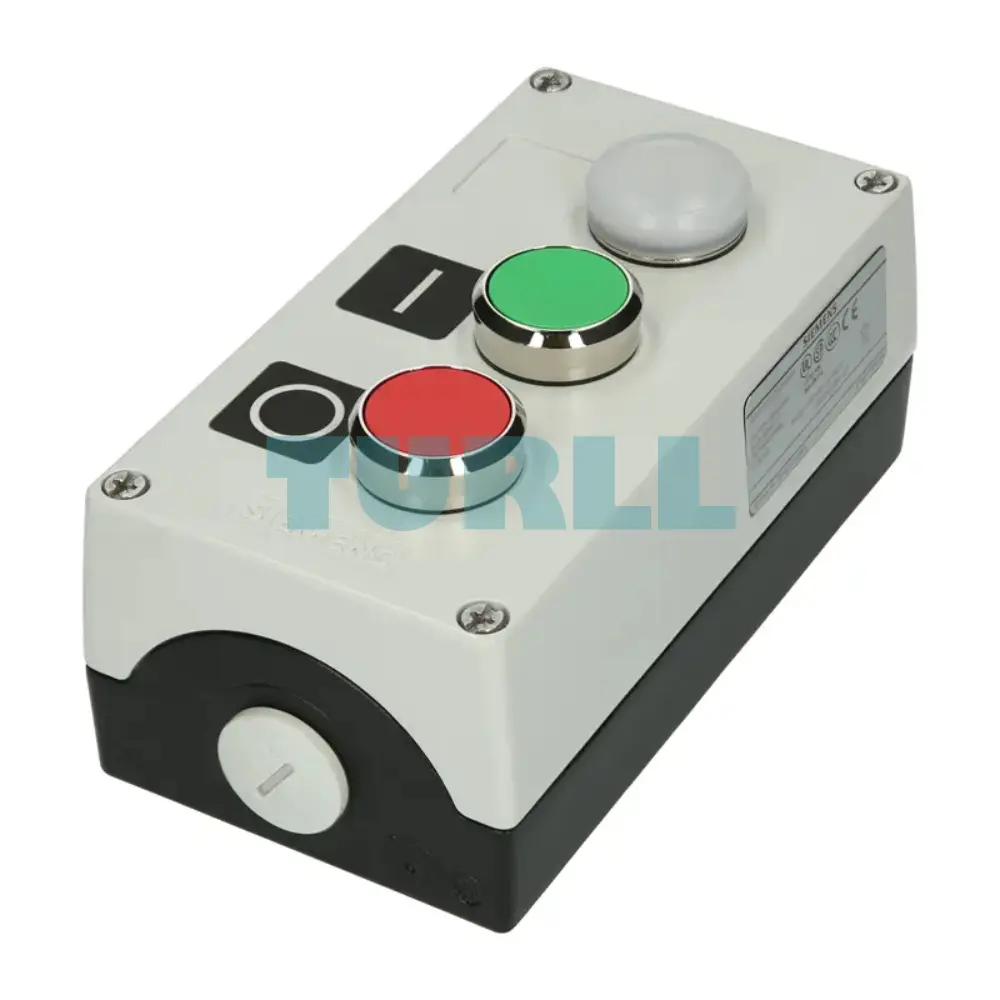 Siemens 3SU1853-0AB00-2AB1 Metal Enclosure for Command Devices, 22mm, Floor Mount, 3 Control Points Original Brand New 5 Siemens 3SU1853-0AB00-2AB1 Metal Enclosure for Command Devices, 22mm, Floor Mount, 3 Control Points