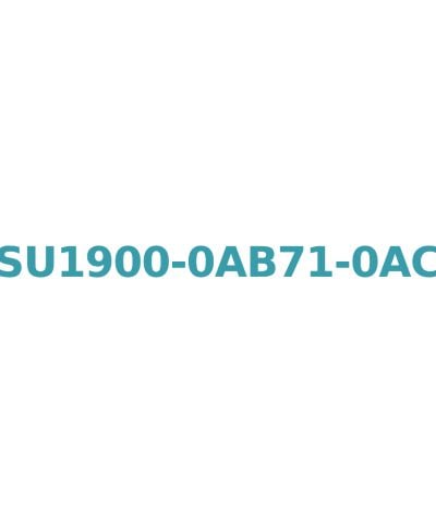 Siemens 3SU1900-0AB71-0AC0 Inscription Plate, Round Milky Plate with Black Font “Aus” for Illuminated Pushbutton