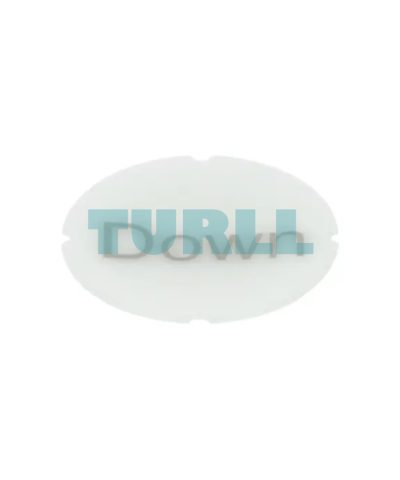 Siemens 3SU1900-0AB71-0DM0 Inscription Plate, Round Milky Plate for Illuminated Pushbutton