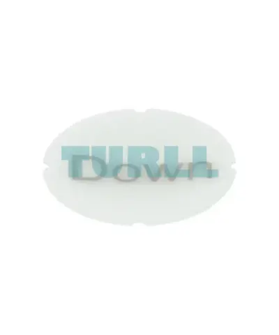 Siemens 3SU1900-0AB71-0DM0 Inscription Plate, Round Milky Plate for Illuminated Pushbutton