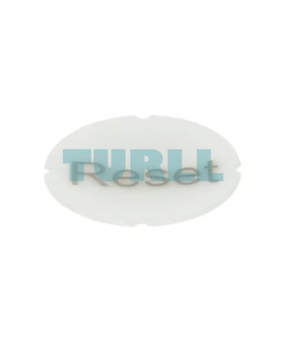 Siemens 3SU1900-0AB71-0DU0 Round Milky Inscription Plate for Illuminated Pushbutton, Reset