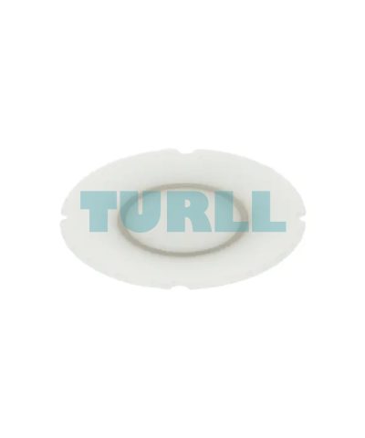 Siemens 3SU1900-0AB71-0QA0 Inscription Plate for Illuminated Pushbutton, Round, Milky, Black Font