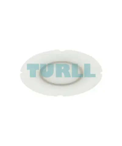 Siemens 3SU1900-0AB71-0QA0 Inscription Plate for Illuminated Pushbutton, Round, Milky, Black Font