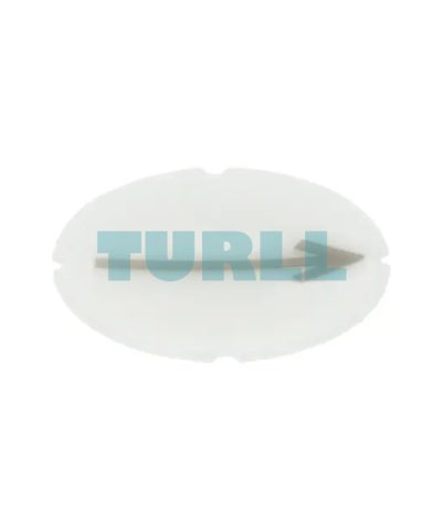 Siemens 3SU1900-0AB71-0QR0 Inscription Plate for Illuminated Pushbutton, Round Milky Plate