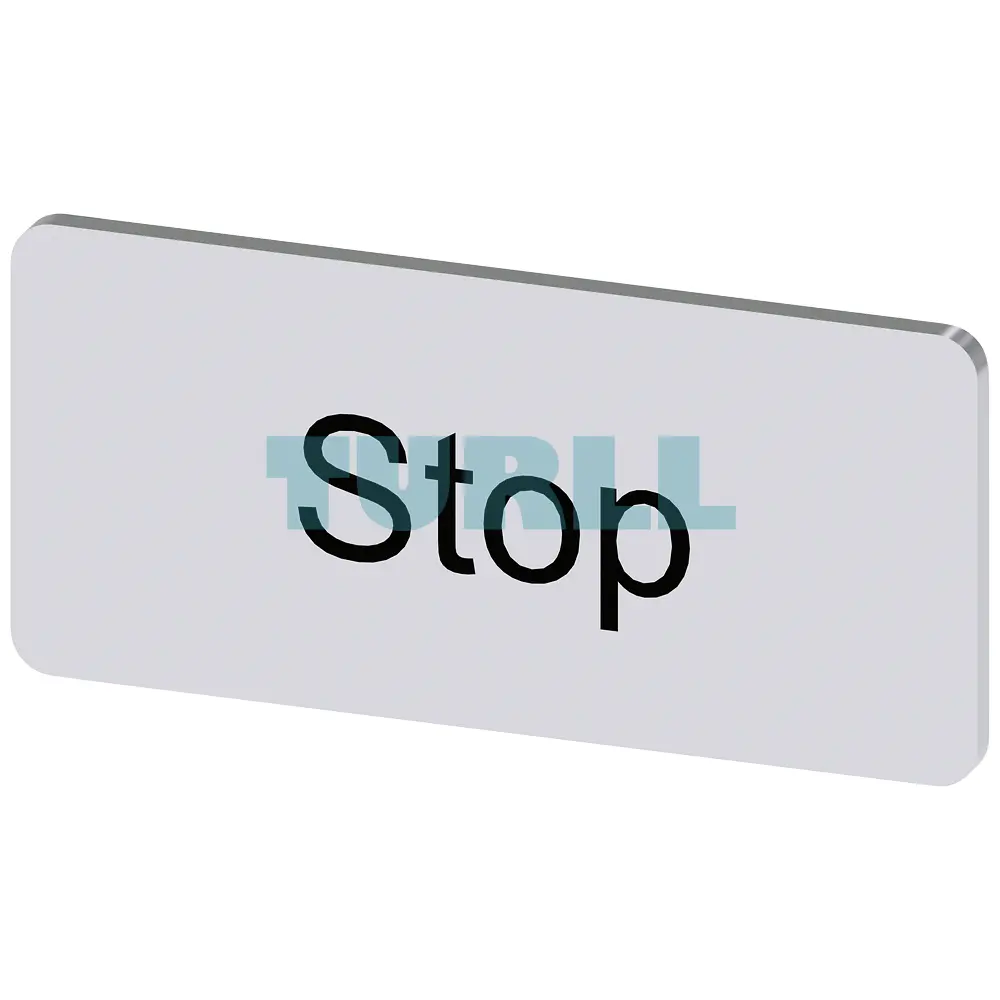 Siemens 3SU1900-0AC81-0DS0 Stop Labeling Plate, Silver, 12.5x27 mm Original Brand New 1 Siemens 3SU1900-0AC81-0DS0 Stop Labeling Plate, Silver, 12.5x27 mm
