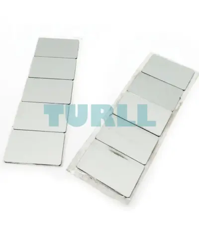 Siemens 3SU1900-0AD81-0AA0 Labeling Plate, Silver, Black Font, Self-Labeling, 17.5 x 27 mm