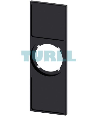 Siemens 3SU1900-0AL10-0AA0 Label Holder for Coordinate Switch, 22mm, 2 Positions, Black