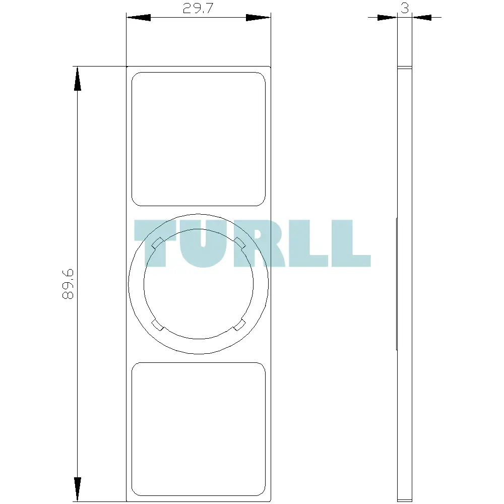 Siemens 3SU1900-0AL10-0AA0 Label Holder for Coordinate Switch, 22mm, 2 Positions, Black Original Brand New 3 Siemens 3SU1900-0AL10-0AA0 Label Holder for Coordinate Switch, 22mm, 2 Positions, Black