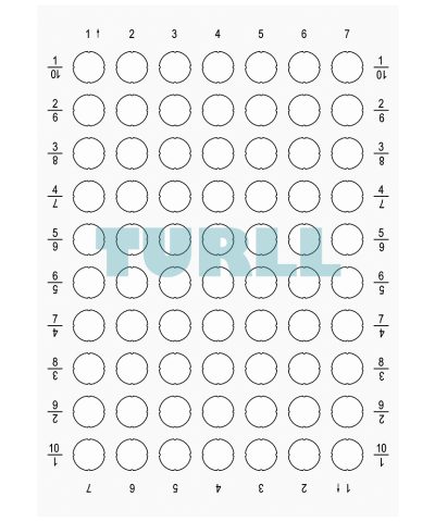 Siemens 3SU1900-0BH60-0AA0 Inscription Plates, Milky White, Self-Labeling (490 Labels)