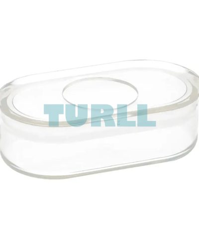 Siemens 3SU1900-0DG70-0AA0 Silicone Protection Cap for Twin Pushbutton, Flat & Clear
