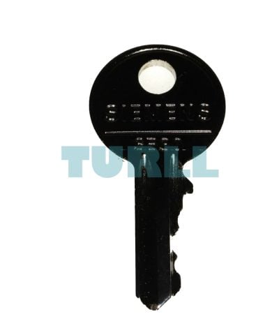 Siemens 3SU1950-0FB80-0AA0 Key for RONIS Key-Operated Switch, Lock No. SB30