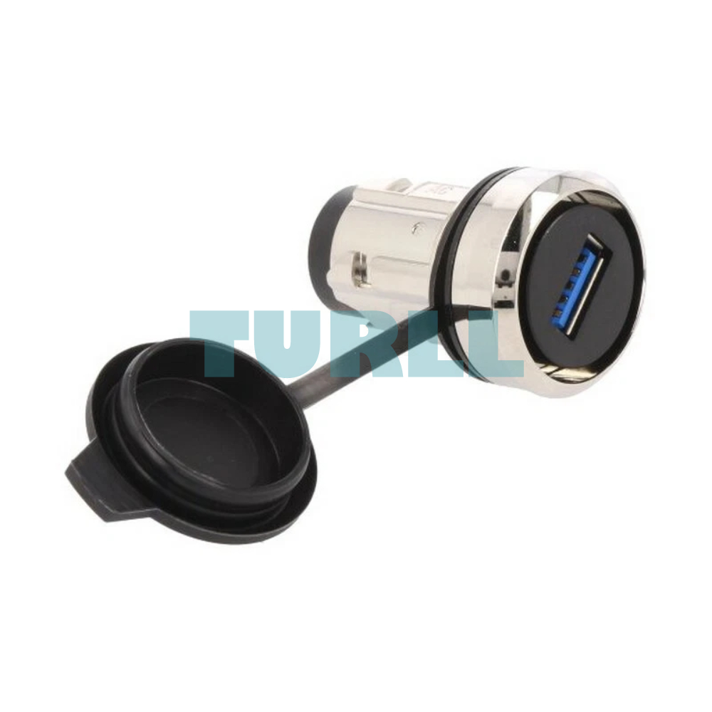 Siemens 3SU1950-0GA80-0AA0 SIRIUS ACT USB 3.0, Panel Socket, 22 mm, Metal Silver Original Brand New 3 Siemens 3SU1950‑0GA80‑0AA0 SIRIUS ACT USB 3.0, Panel Socket, 22 mm, Metal Silver