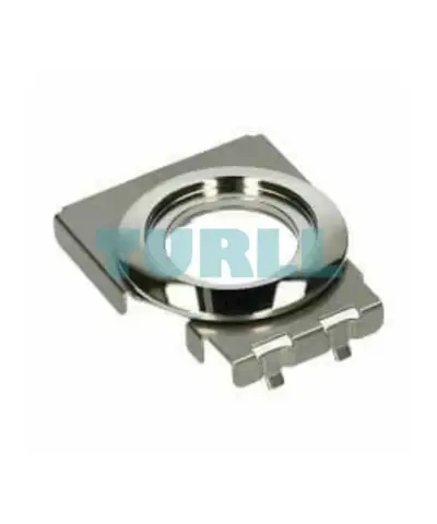 Siemens 3SU1950-0KB10-0AA0 Adapter, 22 mm Actuator, Signaling Unit Mounting Adapter, Metal, Shiny
