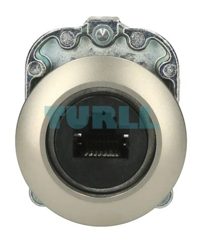 Siemens 3SU1960-0GB80-0AA0 RJ45 Connection, 30 mm, Metal Matt, Sand Gray