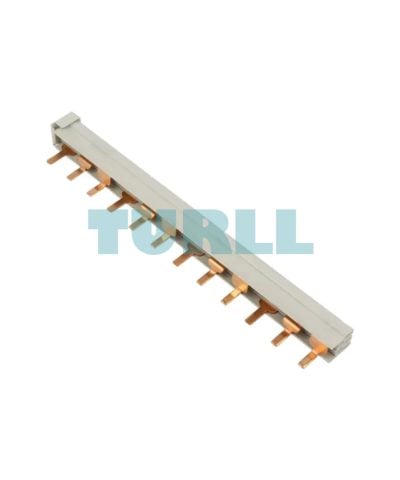 Siemens 5ST3738 Pin Busbar, Touch-Safe, 10 mm², 3-Phase, 214 mm, Cuttable with End Caps