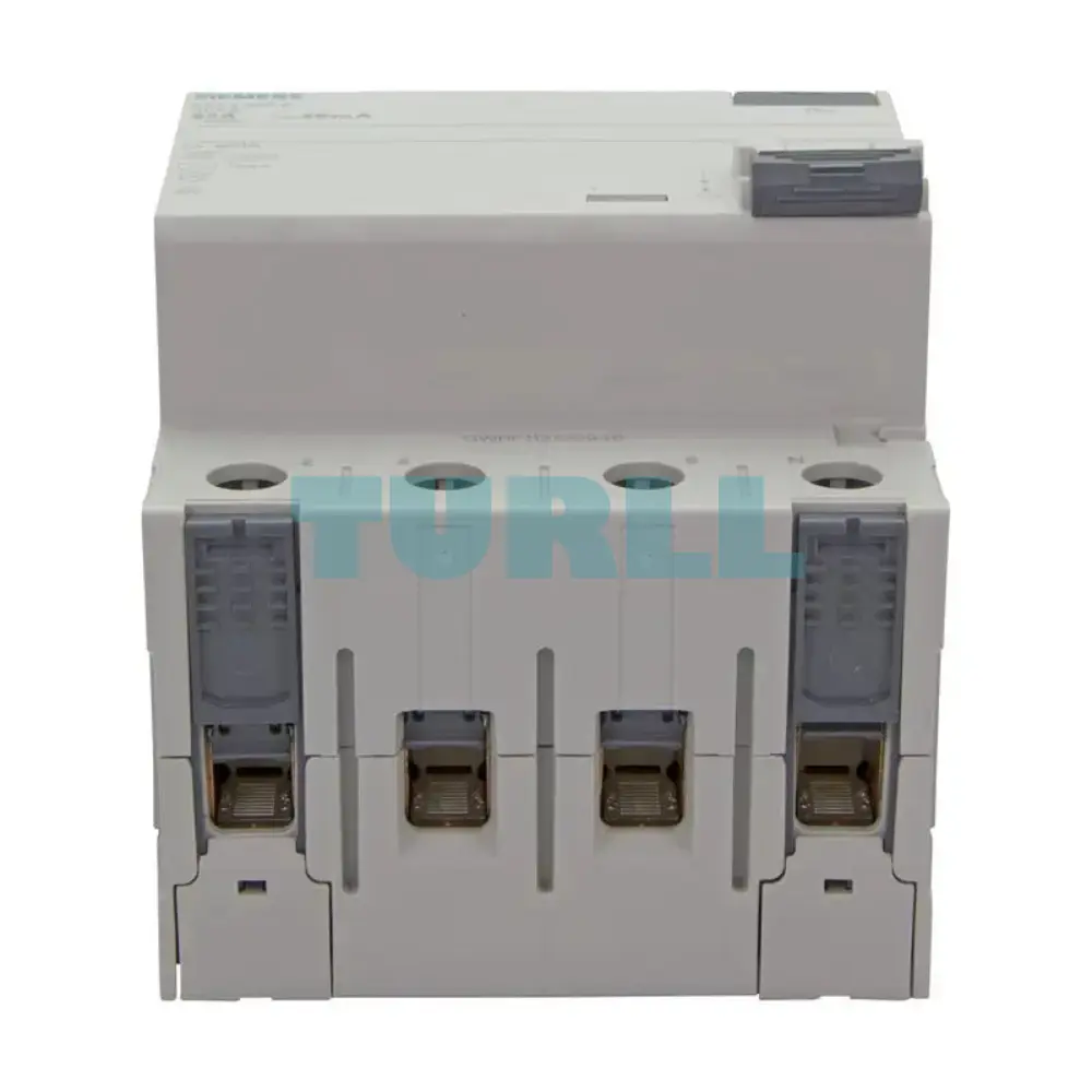 Siemens 5SV3342-6 Residual Current Operated Circuit Breaker (RCCB), 4-Pole, Type A, 25A, 30mA, 400V Original Brand New 2 Siemens 5SV3342-6 Residual Current Operated Circuit Breaker (RCCB), 4-Pole, Type A, 25A, 30mA, 400V
