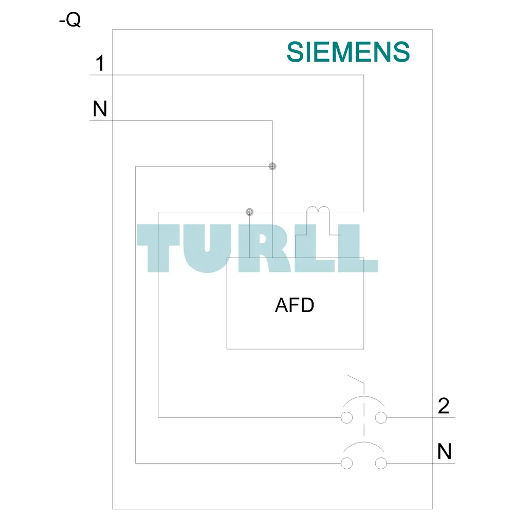 Siemens 5SV6016-7KK10 AFDD-MCB Combination 230V, 6kA, 1+N, C, 10A Compact (1MW) Original Brand New 4 Siemens 5SV6016-7KK10 AFDD-MCB Combination 230V, 6kA, 1+N, C, 10A Compact (1MW)