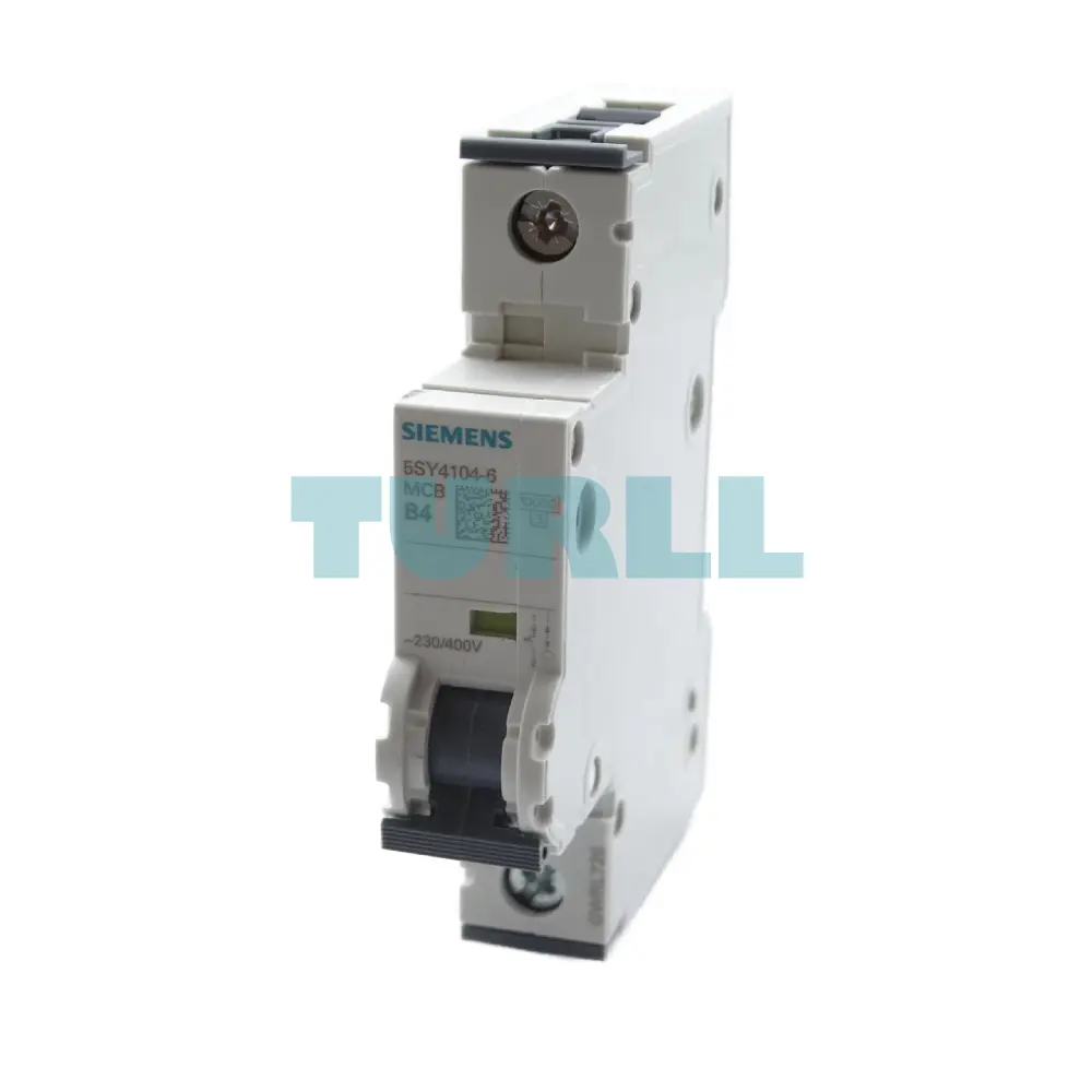 Siemens 5SY4104-6 Miniature Circuit Breaker 4A, 1-Pole, B Curve, 230/400V, 10kA Original Brand New 1 Siemens 5SY4104-6 Miniature Circuit Breaker 4A, 1-Pole, B Curve, 230/400V, 10kA