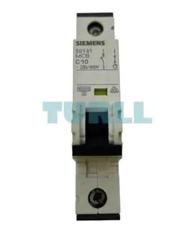 Siemens 5SY4110-7 Miniature Circuit Breaker 1-Pole, 10A, 230/400V, 10kA