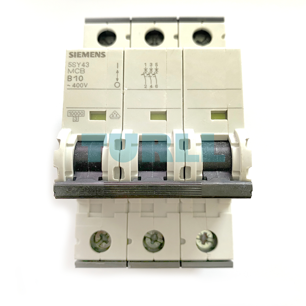 Siemens 5SY4310-6 Miniature Circuit Breaker 400V, 10kA, 3-Pole, Type B, 10A Original Brand New 1 Siemens 5SY4310-6 Miniature Circuit Breaker 400V, 10kA, 3-Pole, Type B, 10A
