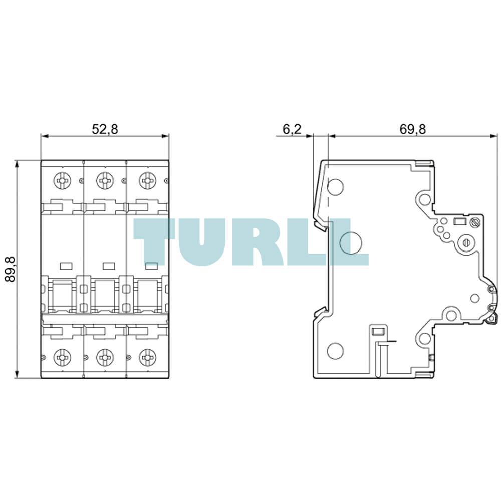 Siemens 5SY4310-6 Miniature Circuit Breaker 400V, 10kA, 3-Pole, Type B, 10A Original Brand New 4 Siemens 5SY4310-6 Miniature Circuit Breaker 400V, 10kA, 3-Pole, Type B, 10A