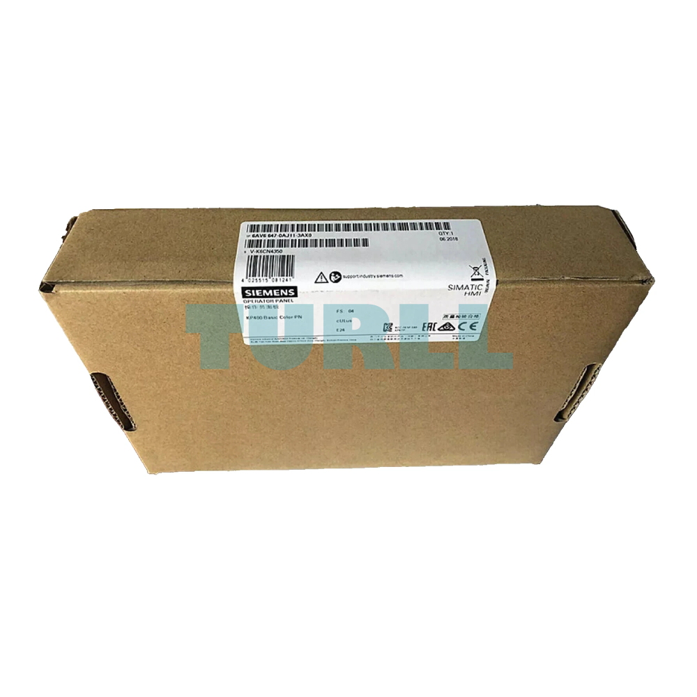 Siemens 6AV6647-0AJ11-3AX0 SIMATIC HMI KP400 Basic Color PN, 4" Touch Panel Original Brand New 4 Siemens 6AV6647-0AJ11-3AX0 SIMATIC HMI KP400 Basic Color PN, 4" Touch Panel