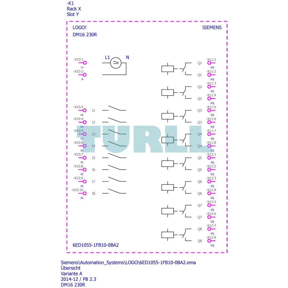 Siemens 6ED1055-1FB10-0BA2 LOGO! DM16 230R Expansion Module, 8 DI/8 DO, 230V Original Brand New 5 Siemens 6ED1055-1FB10-0BA2 LOGO! DM16 230R Expansion Module, 8 DI/8 DO, 230V