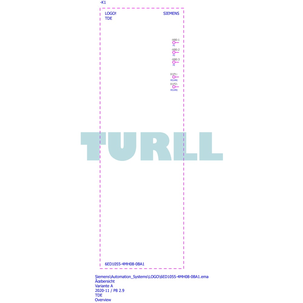 Siemens 6ED1055-4MH08-0BA1 LOGO! TDE 6‑Line Text Display for LOGO! 8, 3 Backlight Colors Original Brand New 8 Siemens 6ED1055-4MH08-0BA1 LOGO! TDE 6‑Line Text Display for LOGO! 8, 3 Backlight Colors