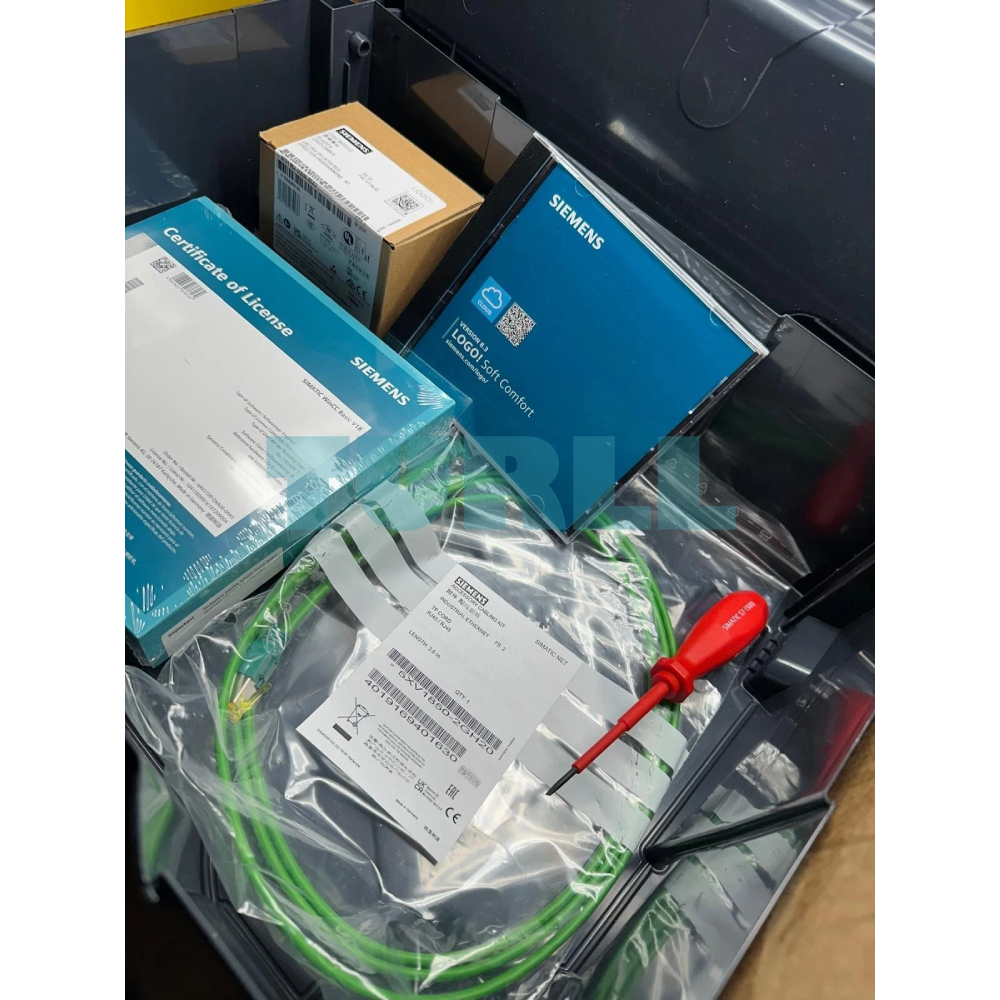Siemens 6ED1057-3BA03-0AA8 LOGO! Starter Kit 230RCE V8.3, PLC Training & Programming Set Original Brand New 4 Siemens 6ED1057-3BA03-0AA8 LOGO! Starter Kit 230RCE V8.3, PLC Training & Programming Set