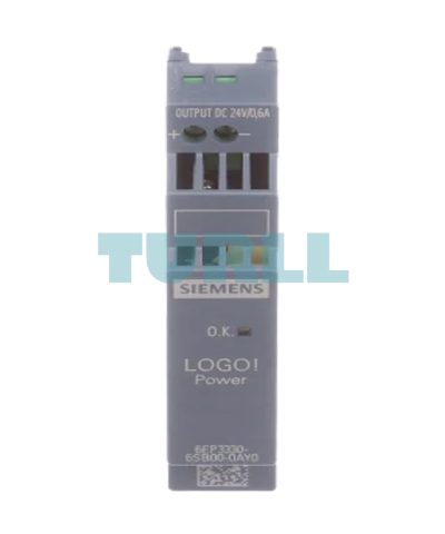Siemens 6EP3330-6SB00-0AY0 LOGO!POWER, 24V, 0.6A, Stabilized Power Supply