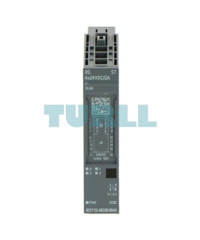 Siemens 6ES7132-6BD20-0BA0 SIMATIC ET 200SP, Digital Output Module, DQ 4x 24VDC/2A Standard