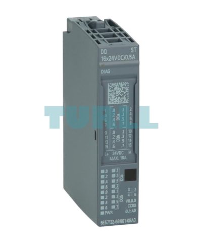 Siemens 6ES7132-6BH01-0BA0 SIMATIC ET 200SP, Digital Output Module, DQ 16x 24V DC/0.5A