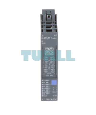 Siemens 6ES7134-6JF00-0CA1 SIMATIC ET 200SP, Analog Input Module, AI 8xRTD/TC