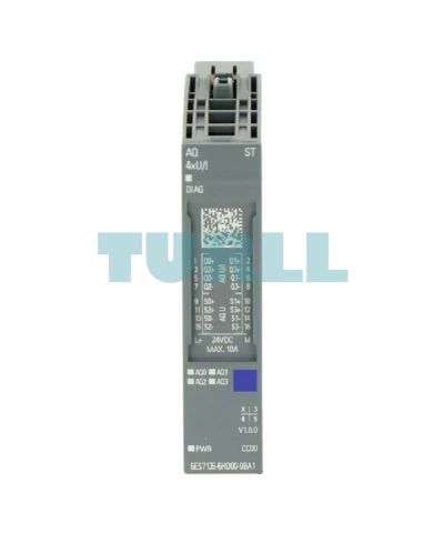 Siemens 6ES7135-6HD00-0BA1 SIMATIC ET 200SP, Analog Output Module, AQ 4XU/I Standard