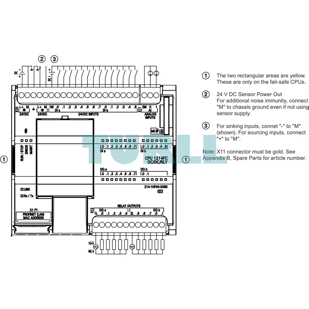 Siemens 6ES7214-1HF40-0XB0 SIMATIC S7-1200F, CPU 1214 FC, Compact CPU, DC/DC/Relay Original Brand New 6 Siemens 6ES7214-1HF40-0XB0 SIMATIC S7-1200F, CPU 1214 FC, Compact CPU, DC/DC/Relay