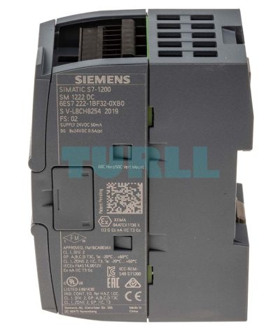 Siemens 6ES7222-1BF32-0XB0 SIMATIC S7-1200 Digital Output SM 1222, 8 DO, 24V DC, 0.5A